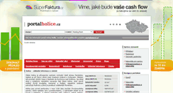 Desktop Screenshot of portalholice.cz